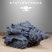 Orkaz Drill-Tough resin High detail Miniature-Tabletop Wargame Accessories-Unpainted gray model