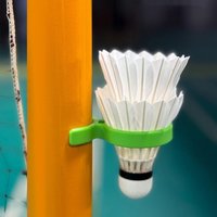 1 Pc Magnetic Badminton Holder Badminton Ball Fixed Holder Portable Design Badminton Artifact For Competition And Training