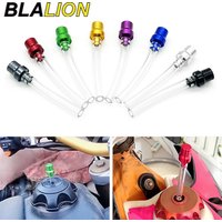 BLALION Universal Motorcycle Gas Fuel Cap Single Valve Vent Breather Hose Tube For Moto ATV Dirt Bike Fuel Tank Breather Pipe