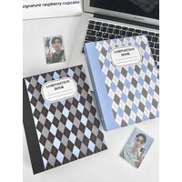Sharkbang New Arrival A5 Binder Ring Hard Cover Collect Book Kpop Photo Album Refills Bandage Postcards Sticker Organizer