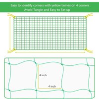 1/2/3/5PCS Nylon Plant Climbing Trellis Net Garden Support Net for Cucumber Tomato Loofah Morning Glory Vine Growth