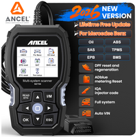 ANCEL BZ700 OBD2 Scanner for Mercedes for Benz Sprinter Smart All System Scan Tool ABS SRS SAS Oil Reset Car Diagnostic Tool