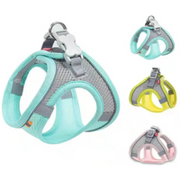 Cats Dog Accessories Small Dog Collar Safety Vest Pet Chest Rope Dogs Cover Breathable Adjustable Harnesses Supplies Products