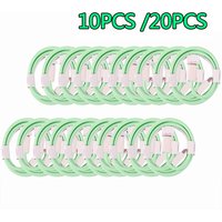 1M 10Pcs 20Pcs USB C to Type C Cable 60W For Apple Phone 15 PD Fast Charging For Huawei Xiaomi Samsung Type C Cable Accessories