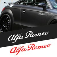 Car Styling Window Door Decal sticker waterproof decoration For Alfa Romeo Giulietta Giulia GT 159 147 156 Mito Brera F1 Stelvio