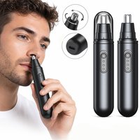 Electric Nose Hair Trimmer Rechargeable Automatic Man Mini Shaver for Nose and Ears Portable Men's Electric Nose Hair Remover