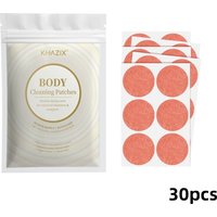 30Pcs Energy Patches Natural Ingredients Vegan Friendly Daily Energy Boost Patch Portable Body Stickers for Work Travel Sports
