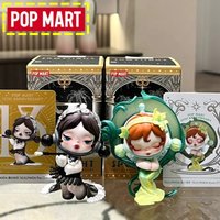 Genuine Pop Mart Spotlight 13th Anniversary Blind Box Collectible Figure Molly Dimoo Labubu Random Style Desktop Ornament Gift