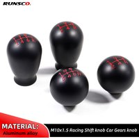 5/6 Speed Gear Shifter Lever Head Knob For Honda Civic Type R FK8 FL5 Fit GD3 GK5 GE8 GR9 Tear Drop shape Manual Transmission
