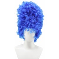 Blue Explosive Head,Basic Model,Adapt to role-playing,Comfortable To Wear. Synthetic Wig