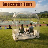 Instant Transparent Pop-Up Bubble Tent Clear Outdoor Rain Shelter Portable Weather Protection for Sports Events Viewing