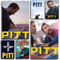 1PC Popular TV Series in 2025 The Pitt poster Self-adhesive Art Waterproof Paper Sticker Coffee House Bar Room Wall Decor