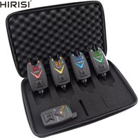 Hirisi Carp Fishing Alarm Set Wireless Bite Alarm 2 Way Remote Control Bite Indicator S3 Fishing Accessories