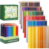 Arrtx Color Pencil, 72/126 Colored pencils Soft Core High-Lightfastness Rich Pigments Drawing Pencils for Coloring Sketching