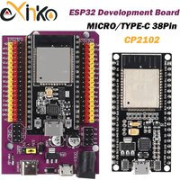 ESP32 Development Board TYPE-C/MICRO USB CP2102 WiFi+Bluetooth Dual Core ESP32-DevKitC-32 ESP-WROOM-32 Expansion