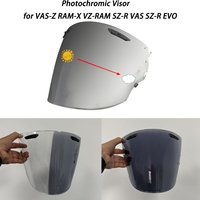 Fit for VAS-Z RAM X VZ RAM SZ-R VAS SZ-R EVO Helmet Photochromic Visor Lenses which Automatically Darkens Helmet Shield for arai