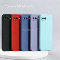 For Google Pixel 10a Case Liquid Silicone Plain Case Pixel 10a Cover TPU Anti-drop Phone Protector Cover Google Pixel 10 a Case