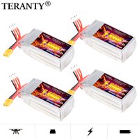 TERANTY 3S 11.1V 1100mAh 80C/160C LiPo Battery For TINY8X Blade Inductrix FPV QX2 120S Beta75S Drone With XT30 Plug Battery