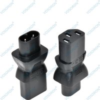 C8 -C13 C13 IEC 320 C13 to C8 AC Power Adapter IEC 3Pole Female to C8 2Pin Figure 8 Male AC Converter Socket