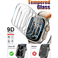 Glass Screen Protector Film for Apple Watch 11 10 46mm 42mm Ultra 3 2 49mm Hydrogel Film IWatch 9 8 7 6 5 SE 45mm 41mm 44mm 40mm