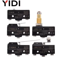 LXW5-11N1 LXW5-11G2 Z-15G LXW5 Micro Limit Travel Switch Horizontal Rotary Roller Lever Arm Hinge 3 Screw Terminal Microswitch