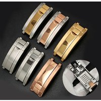 8*16mm Metal Sliding Watch Buckle Sliding Lock Buckle Clasp Adjustable Watch Strap Band Watch Replacement Accessories