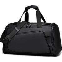 Men's Travel Duffels Bag with Independent Shoe Compartment Casual Sports Gym Bag Weekend Overnight Bag For University Students
