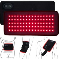Red Light Therapy Belt Infrared Light Therapy Pad with Portable Battery,Cordless 660nm 850nm Full Body Red Light Mat Therapy pad