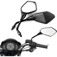 2 pièces/paire universel 8mm 10mm moto miroir Scooter e-bike rétroviseurs électromobile arrière côté convexe miroir