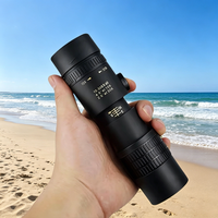 10-300x40 Zoom Professional Telescope Monocular HD Portable Strong Long Range Monocular For Hunting Hiking Camping Travel Sports