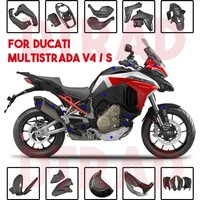 For DUCATI Multistrada V4 S Pikes Peak 2021 2022 2023 Full Carbon Fiber Body & Frame Covers Fairing Kit Motorcycle Accessories