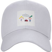 Fashion Ben and Holly Curved Brim Baseball Cap Denim Curved-Brim Hat Caps