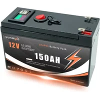 AliExpress VAVF Deep Cycle 12V 150Ah Lithium LiFePO4 Battery for Fish Finder, Solar Charging, RV, Power Wheels, Off-Grid Use Built-in BMS