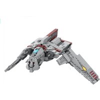 410PCS Nuclass Space War Military MOC Shuttle SpaceShip Battle Puzzle CityArchitecture Christmas DIYAssembly Toy for Kids Ages