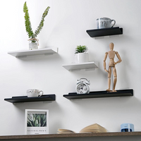 Schwebende Regale an der Wand ohne Bohren, Raumdekor, Regal für Pflanzen, Blumentopf, Kunstwerk, Badezimmer, Küche, Möbel, Organizer, Metall