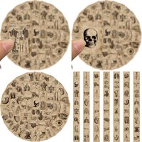 56Pcs Anatomy Physiological Body Structure Sticker DIY Diary Handmade Scrapbook, Adult and Children's Toy Stickers