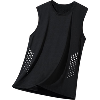 Summer Running Vest Men Loose Sleeveless Shirt Basketball Tank Top Gym Sportswear For Male Fitness Workout Muscle Top Breathable