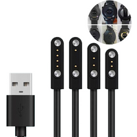 Universal Intelligent Magnetic USB Base Watch Charger 2-pin 4-pin Power Adapter Intelligent Juicer Beauty Equipment Toothbrush