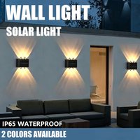 Super Bright COB Solar Wall Lamp Outdoor IP65 Waterproof Solar Powered Light Garden Garage Yard Decoration Outside Sunlights