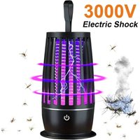 Portable Mosquito Killer Lamp USB Rechargeable Electric Fly Trap Zapper Insect Killer Repellent Outdoor Mute Anti Mosquito Lamps