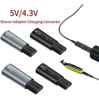 4.3V Type-C Shaver Adapter Charger Converter Fit Norelco One Blade QP2520 QP2620 QP2515 QP2510 Shaver