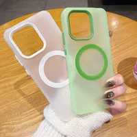 Translucent Matte Skin Feel Wireless Charge Protect Case for Motorola Motor Edge 50 Neo G35 S50 for Magsafe Magnetic Back Cover