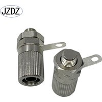 JZDZ 2pcs Metal Binding Post Banana Socket Panel terminal Electrical Connector DIY Parts J.50023