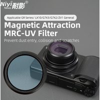MRC UV CPL ND64 1/8 Black Soft Star Filter Metal Magnetic Camera Filter for Ricoh GR1 GR2 GR3 GR4 Canon G7X2 G7X3 ZV1Lens Filter