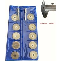 12pcs Mini Cutting Discs, Removable Grinding Wheel Circular Saw Blade, Multi-purpose for Carving, Cutting, Polishing, Tool