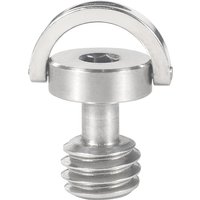 1/4" 3/8" Screw Stainless Steel Thread D-Ring DSLR Camera Cage Quick Release Plate Screw Tripod Mic LED Flash Light Fixing Mount