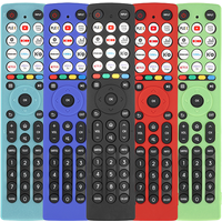 Silicone Remote Control Case Compatible With Hisense EN2J36H TV Remote Shockproof Protective Shell Cover With a Lanyard