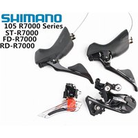 SHIMANO 105 R7000 Groupset 2X11s R7000 Derailleurs Roas Bike Bicycle Front Derailleur Rear Derailleur Shifter Update From 5800