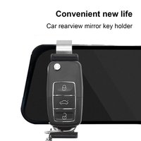Car Remote Control Clip Adjustable Car Remote Holder Visor Clip Replacement Garage Remote Clip Convenient Garage Door Remote