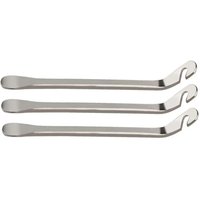 AliExpress cycle zone 1/2/3/4/5PCS Bicycle Tyre Lever Hard Carbon Steel Repair Remover Tool 12cm Silver Bike Tire Opener for Cycling MTB Road Bike